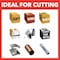 Dremel Dremel 1-1/4 in. W Bi-Metal Flush Cut Oscillating Blade Set 4 pk MM482BU-4 - alternate 2